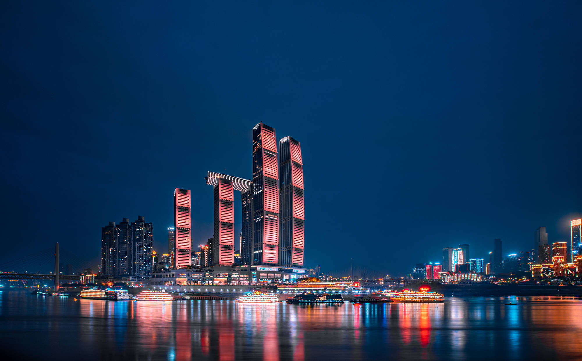 原创在250米高空,透明的玻璃观景台上看重庆超美夕阳,你敢吗