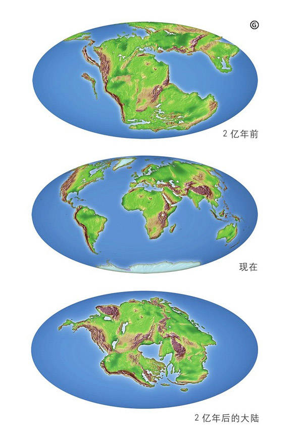 超级盘古大陆地图图片