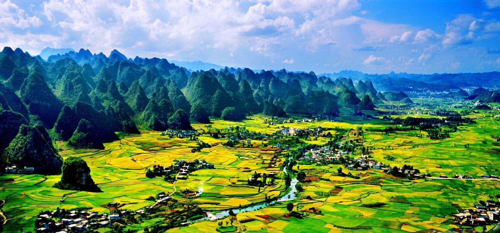 贵州被忽略的一处景点,是中国最美的五大峰林之一,属喀斯特地貌