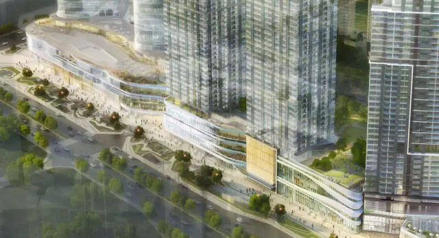 锦江又一地标性建筑呼之欲出成都icc环贸广场设计效果图提前看