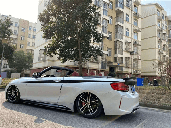 airbft气动避震李洋带您欣赏宝马225敞篷改装底盘升降效果