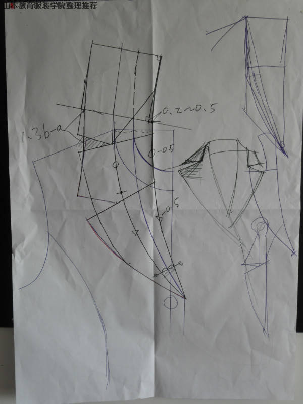 服装纸样手工打版打版制版服装diy