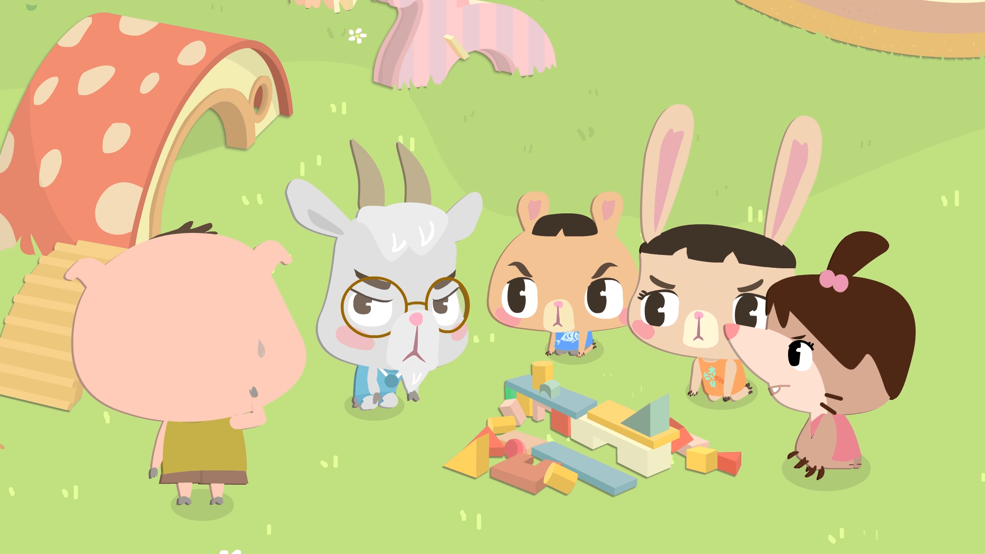 墨羽动画熊兔子贝贝第四话呼呼的朋友