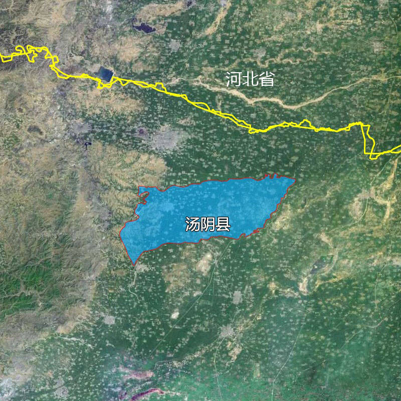 11张地形图,快速了解河南省安阳各市辖区县市