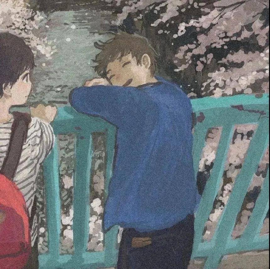 超小众闺蜜,男男cp头像:我对你,是冒着泡的双倍喜欢