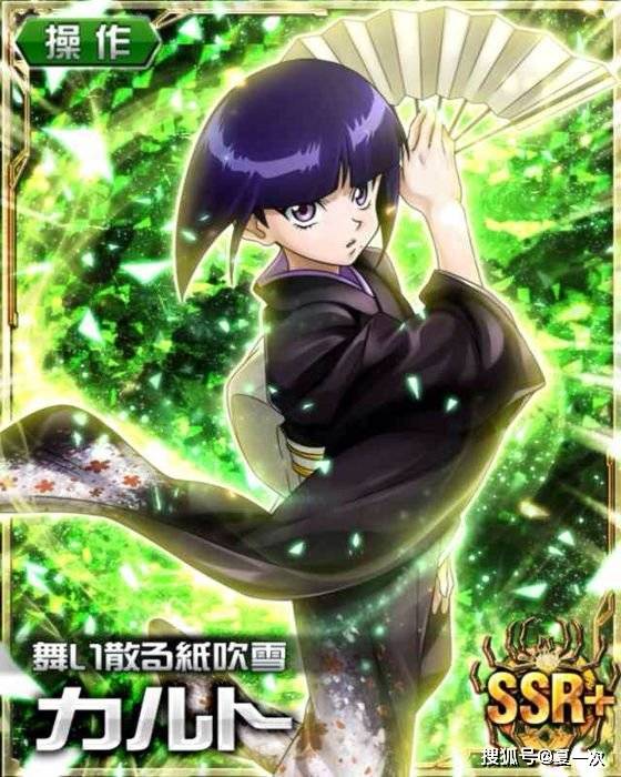 全职猎人卡片幻影旅团之柯特揍敌客