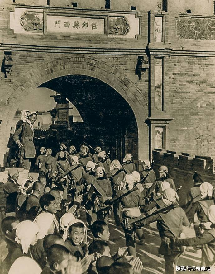 珍贵历史影像怀旧老照片峥嵘岁月时期八路军和民兵