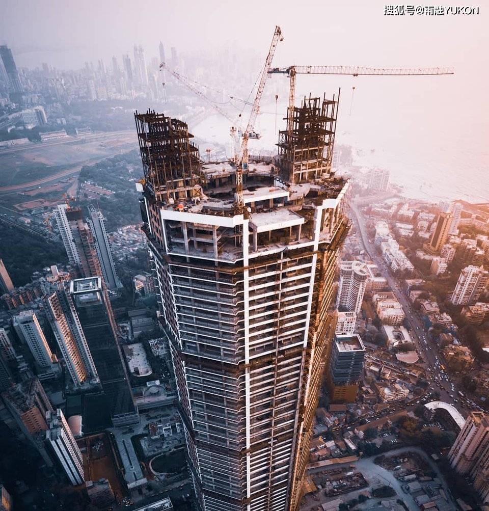 5亿的印度第一高楼:320米却烂尾已10年,如今被五折贱卖_摩天大楼