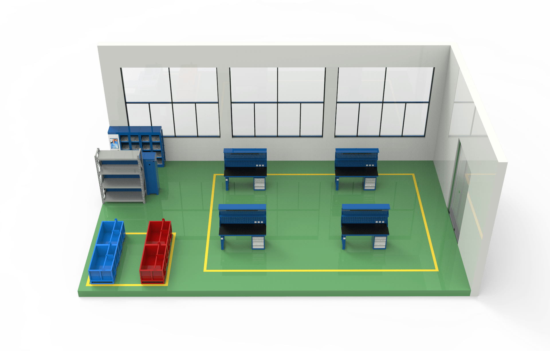 高端汽车制造业智能仓库解决方案