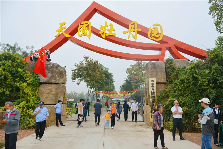 金秋花海,天囿相约,洛阳天囿牡丹园"网红花海欢乐节"隆重开幕_手机