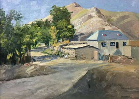 2020迎中秋庆国庆宣和至臻书画名家展推荐油画家白玉亮