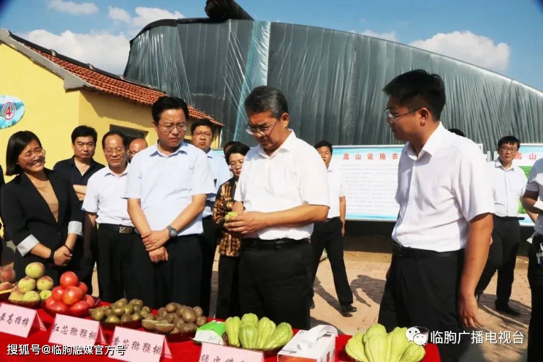 临朐县委书记杜建华调度全县农业产业发展情况