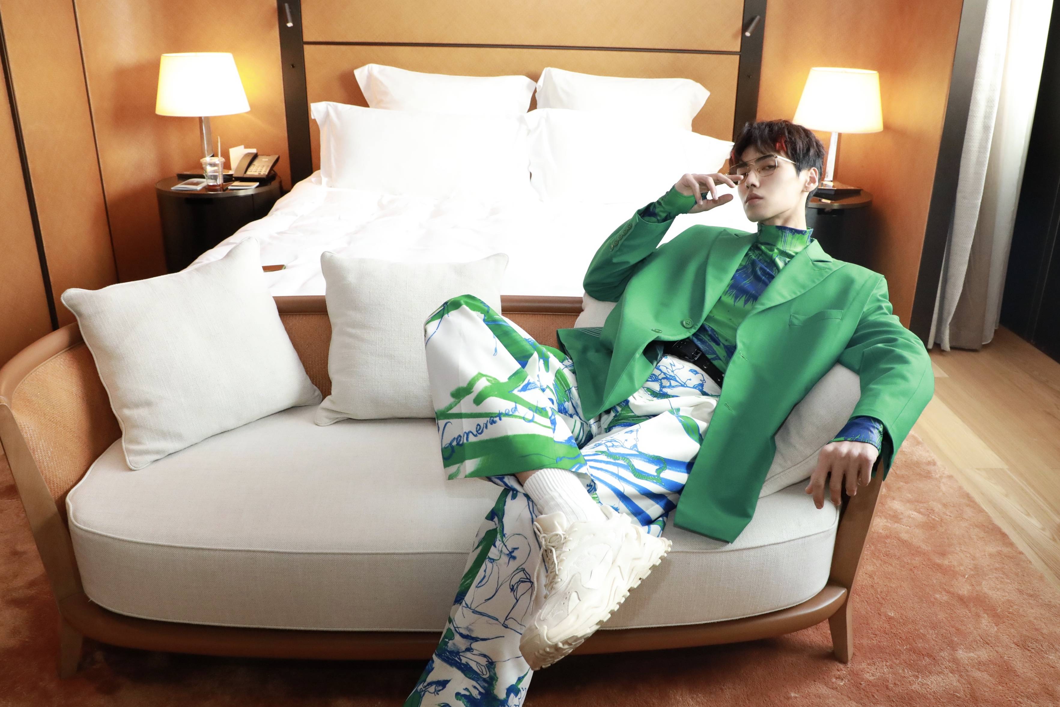 肖凯中出席庆典活动 倡导绿色主义