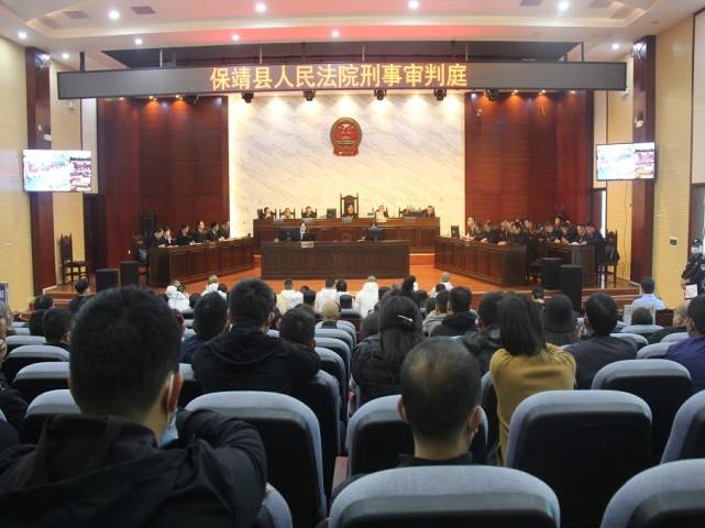 保靖法院:公开开庭审理吴镇军等15人涉黑恶案件