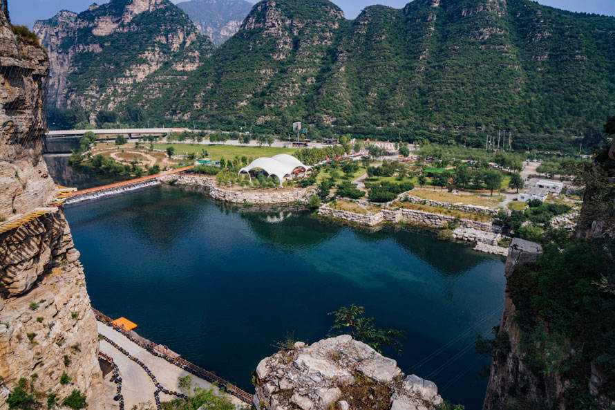 行客旅游网 体验地点:北京房山区张坊房山乐谷银滩景区 体验时间:10月