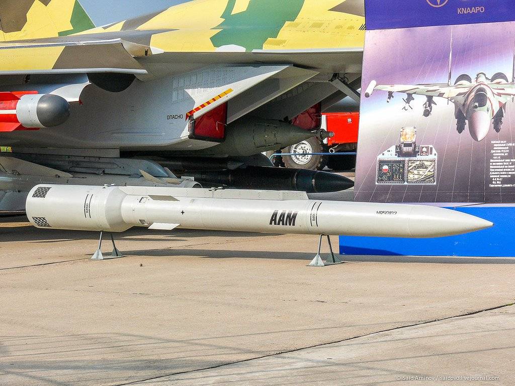 原创苏35战机试射超远程空空导弹可击落敌预警机西方尚无同类产品