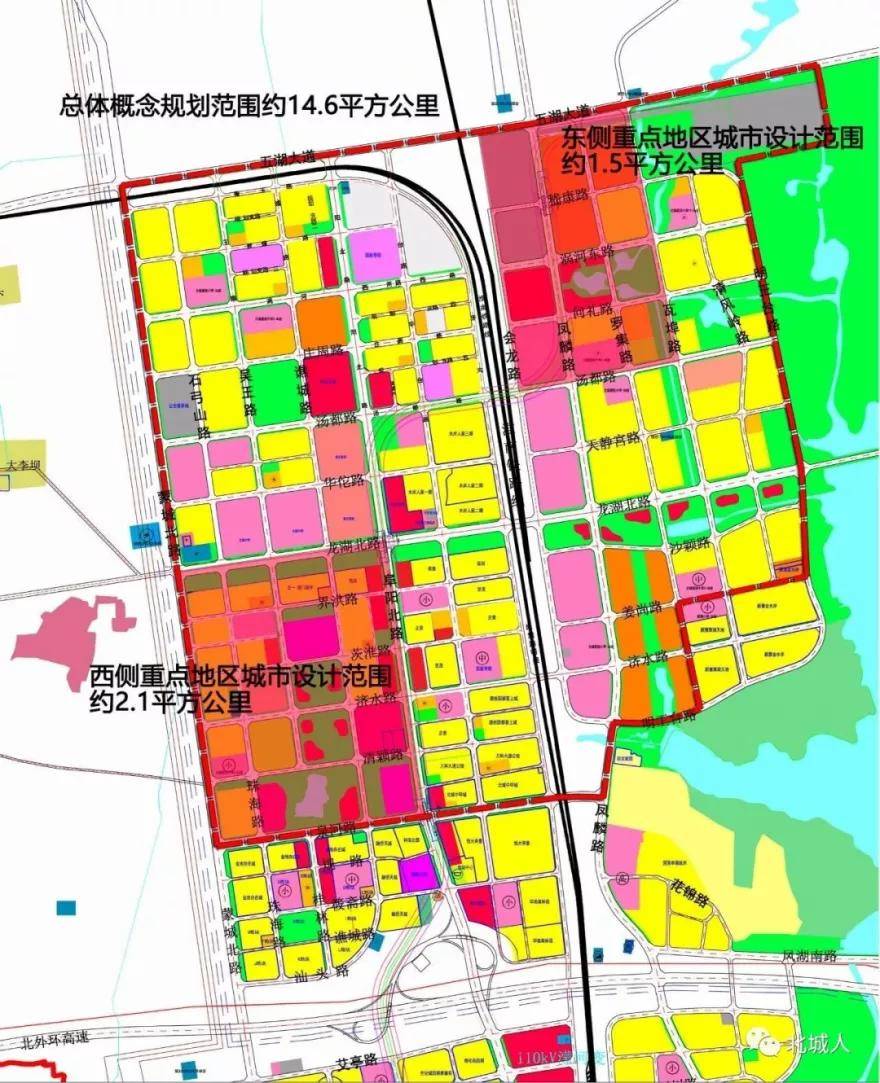 南雄市北城规划图图片