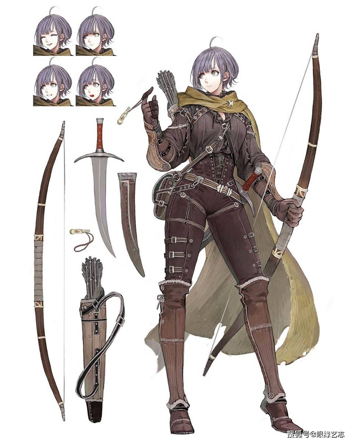 日系武姫少女:拒绝性感的冷兵器艺术,有温度的铠甲女骑士