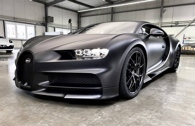 布加迪chiron全新黑色特别版,全球限量20台!