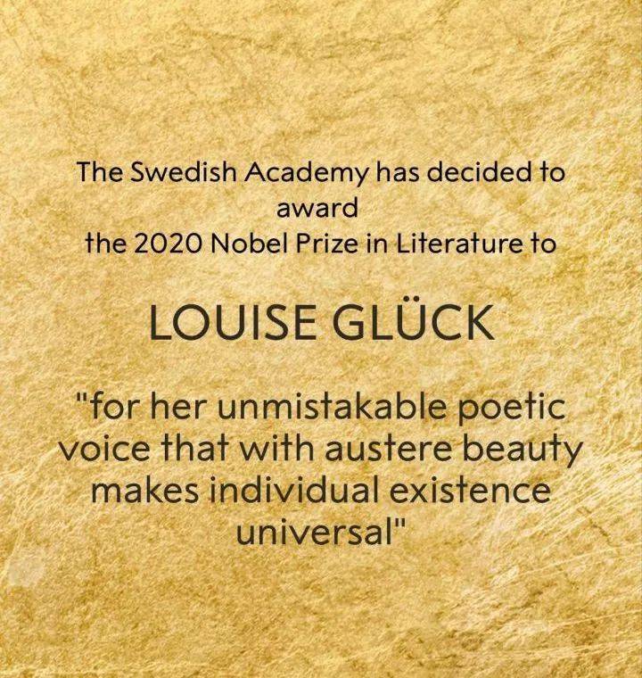 诗歌创作剑走偏锋50年,"必读诗人"获2020诺贝尔文学奖