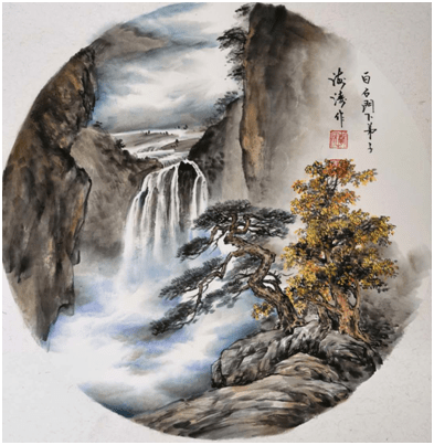 个人简介: 李海涛,齐白石第四代弟子丶当代国礼画家,民族文化书画院