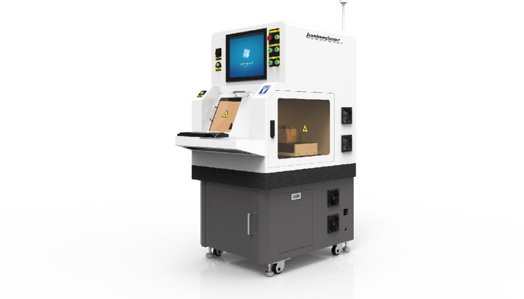 绿光玻璃激光钻孔设备采用欧美进口激光器,配合3d动态聚焦振镜扫描