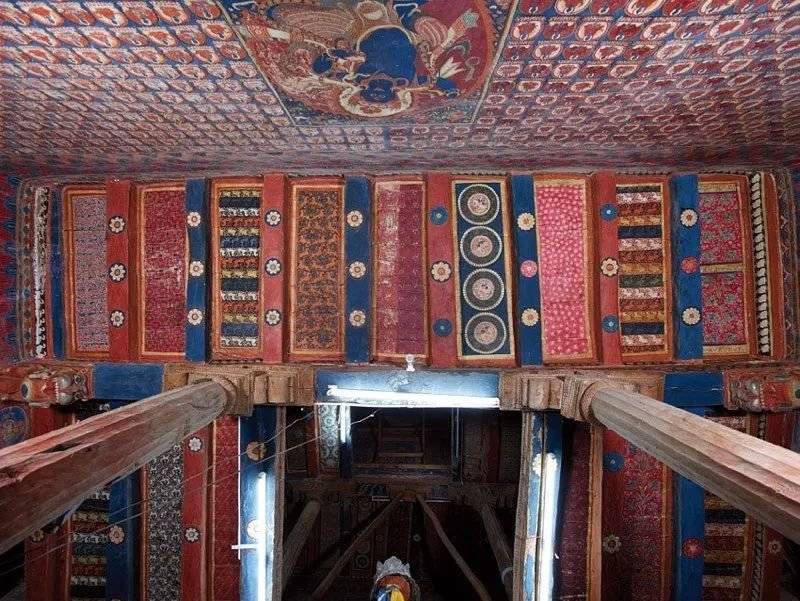 最完整的克什米尔艺术风格壁画不在古格王朝,竟然在这儿?