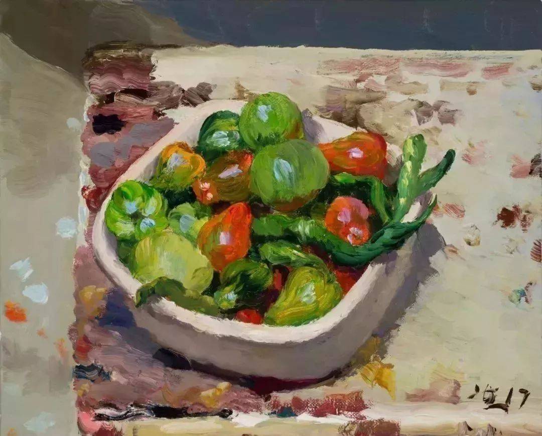 中央美术学院油画系刘小东教授作品欣赏