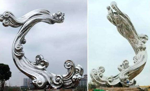 汕头浪鸟雕塑图片