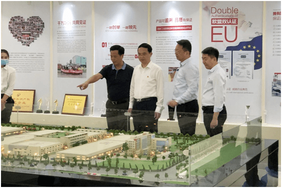 建省委常委福州市委书记林宝金一行莅临明一集团指导工作