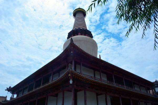 张掖遍地古刹之一土塔