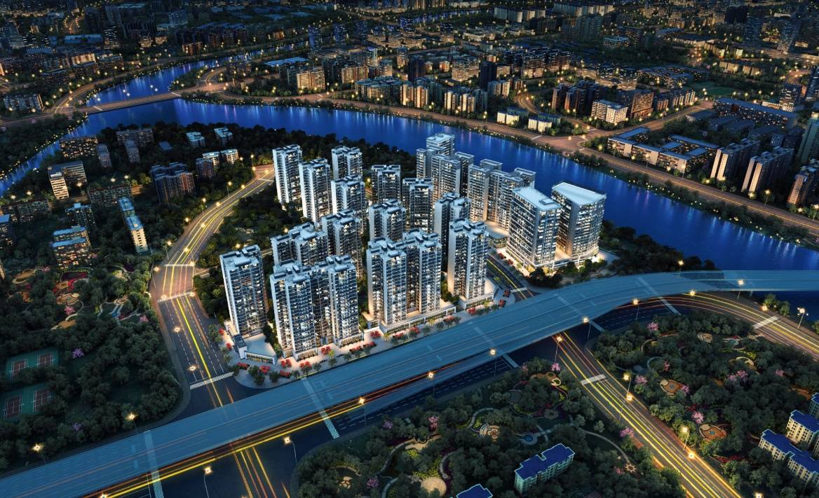 千灯湖板块,临江大盘