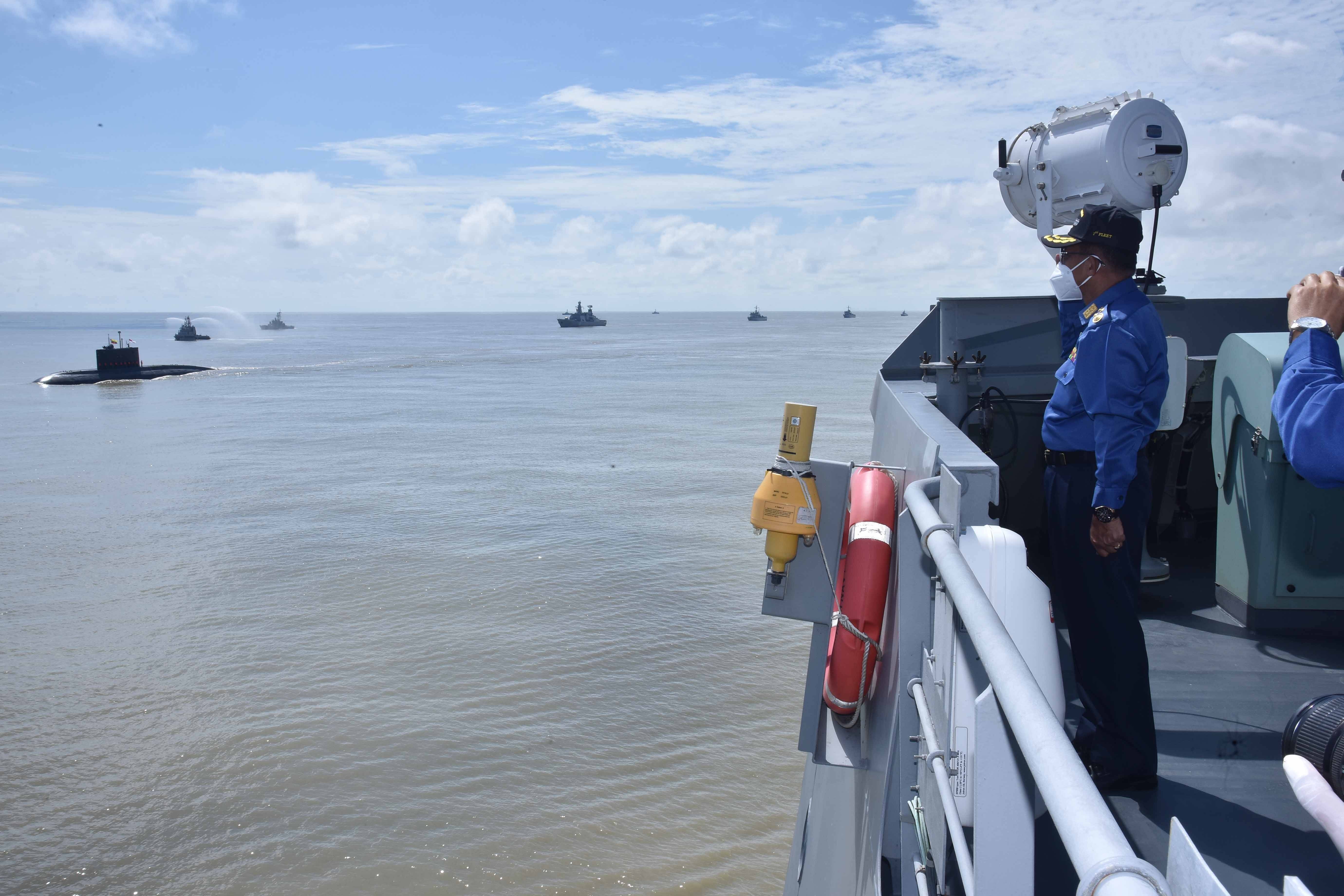 缅甸举行2020年度海军演习,从印度购买的二手基洛级潜艇成主角