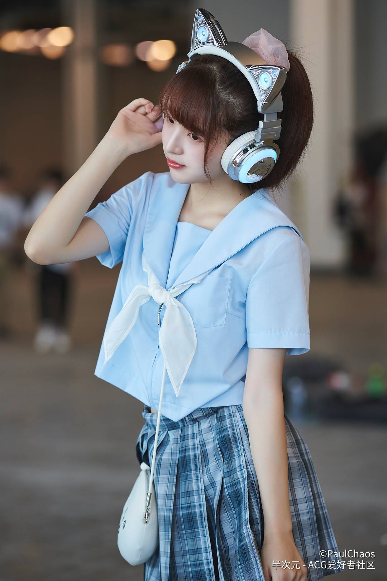 jk少女:漫展上偶遇的小姐姐