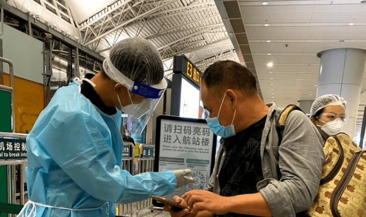 白雲機場這次新增進港航班旅客查驗健康碼措施,是安全