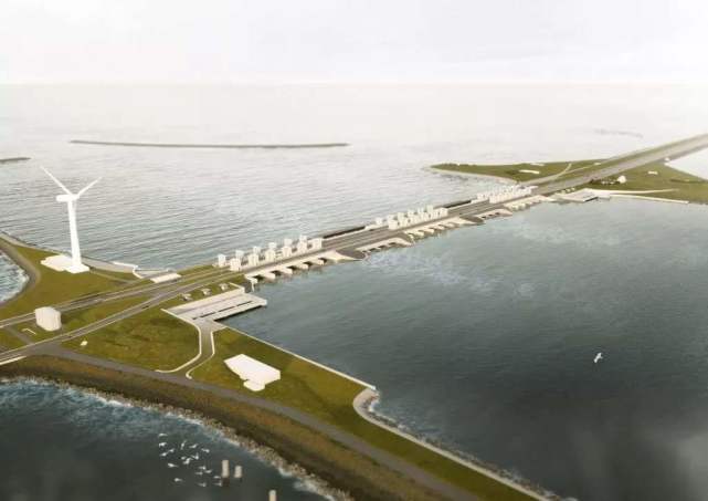 是在英吉利海峡与北海修建两条大坝,把欧洲北部海岸线的安全保护起来