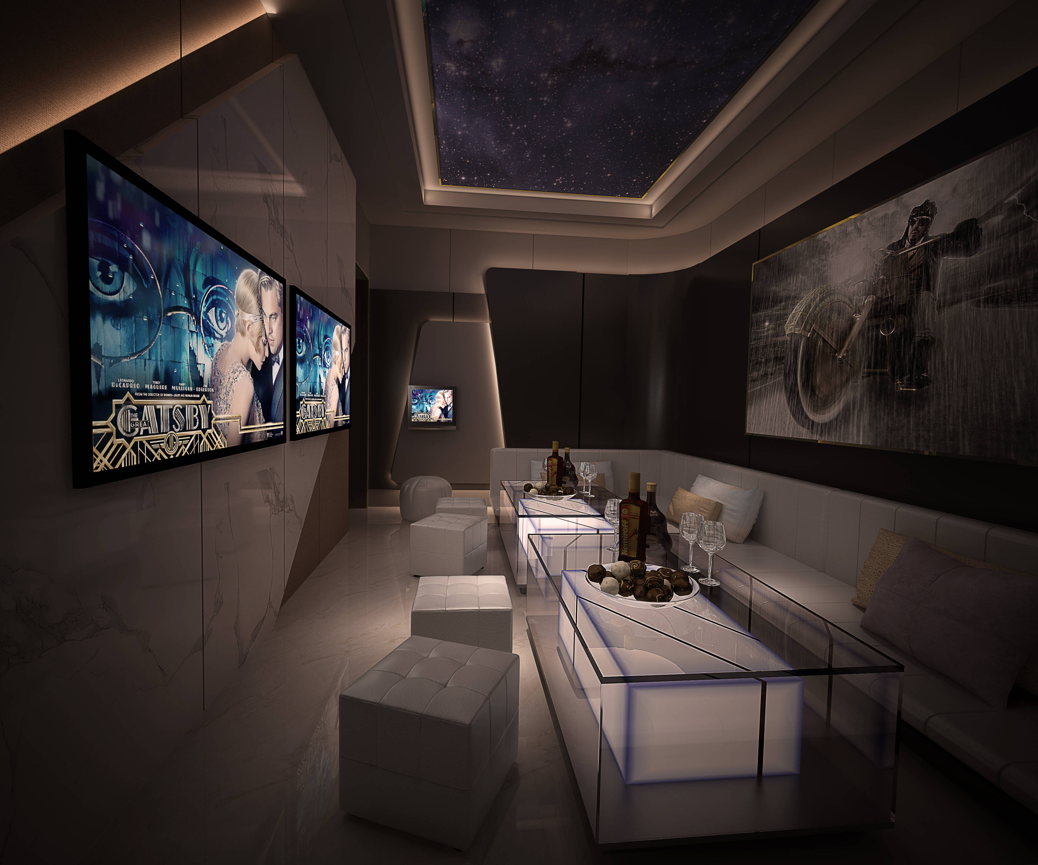 1200平酒吧装修案例 铜仁c3酒吧设计效果图