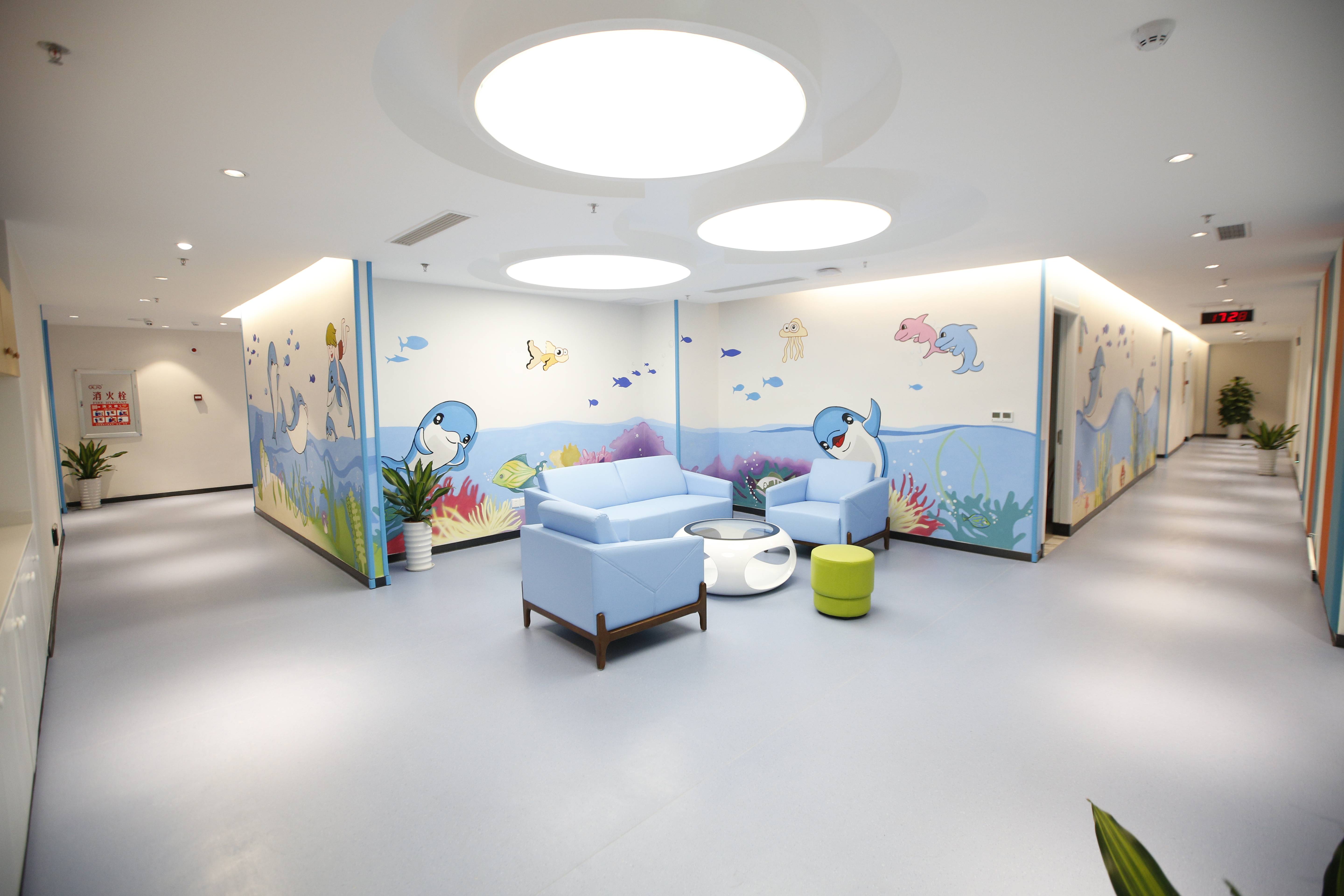 广州天使儿童医院 童趣化就诊环境让孩子不再惧怕