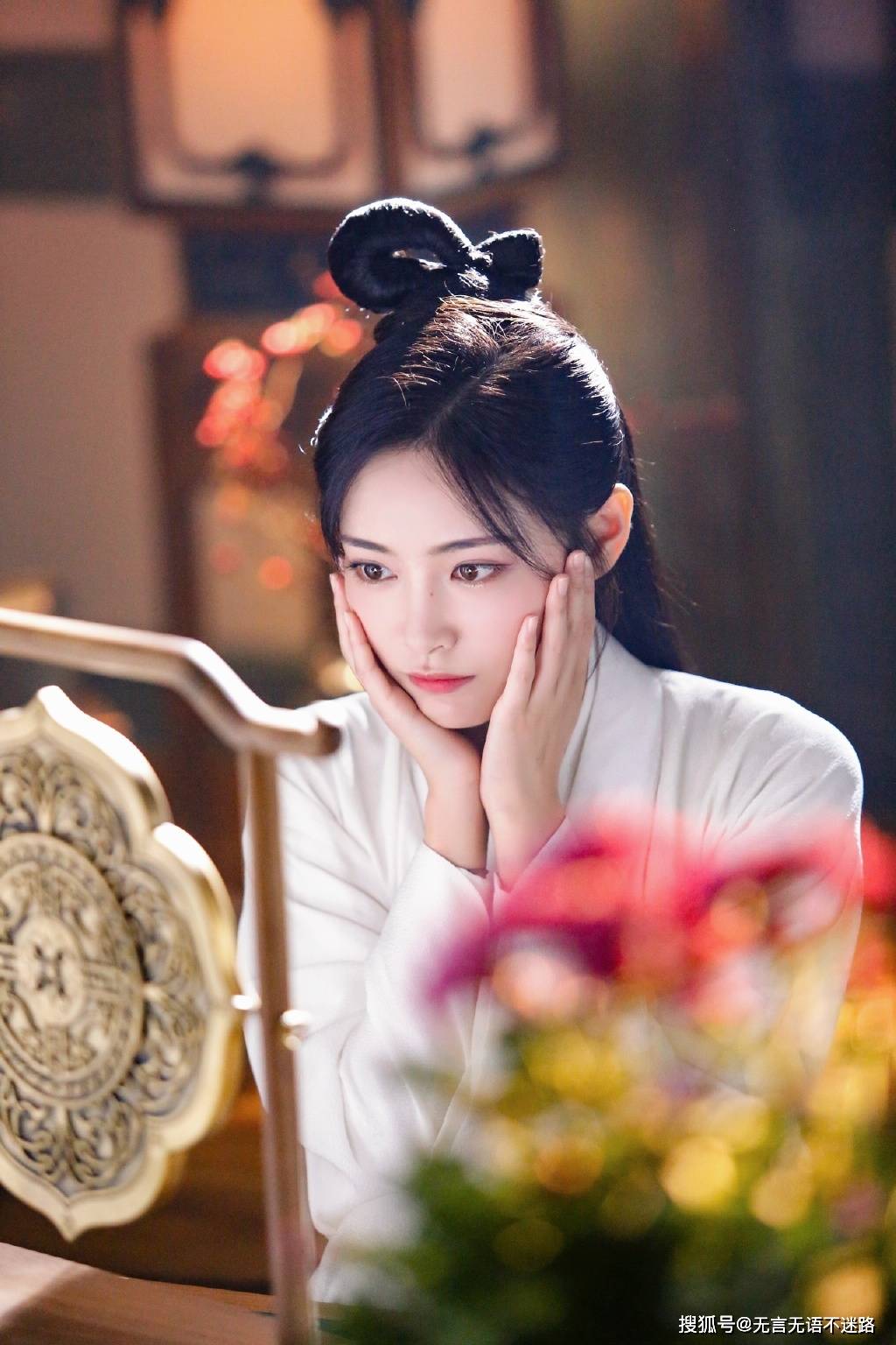 许佳琪如意芳霏剧照古装造型唯美极了