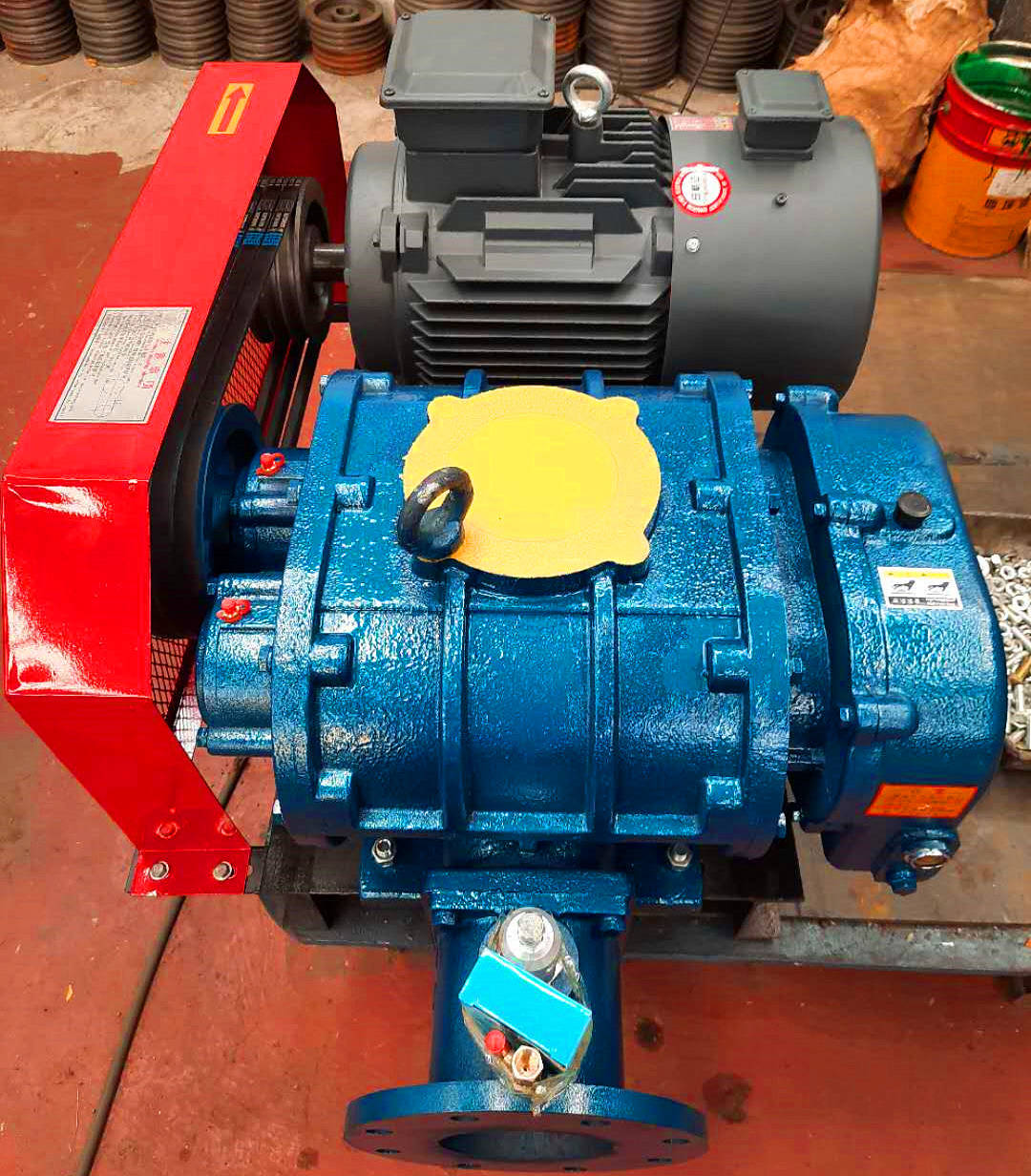 螺旋风机使用于口罩熔喷布生产线