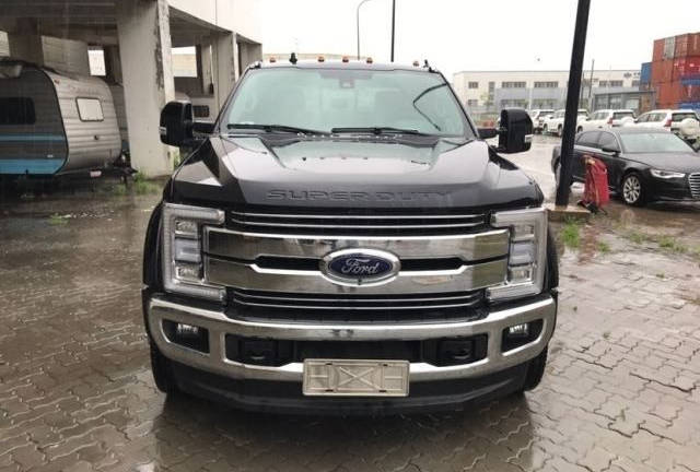 最强大最智能最实用福特f350柴油六轮皮卡实拍