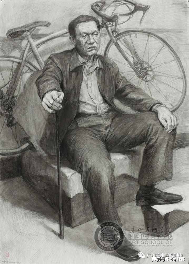 要想考广美的美术生们你最起码得有这水平才行