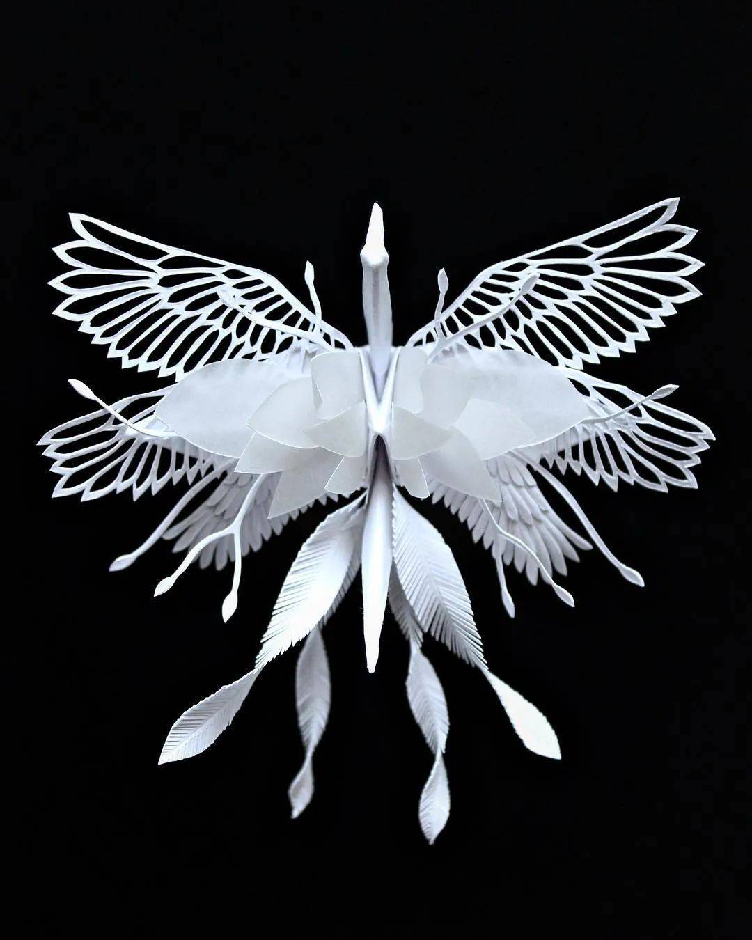 千纸鹤翅膀装饰图片