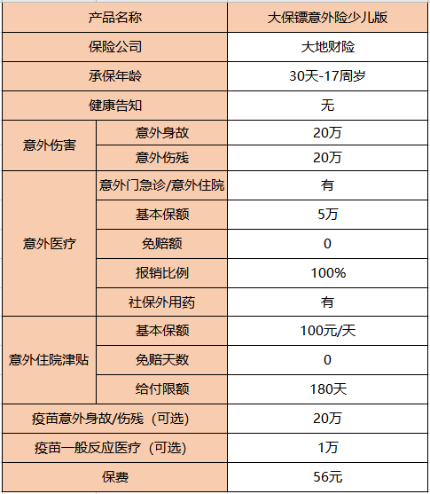 298元保100萬,大保鏢意外險,成人小孩都推薦?