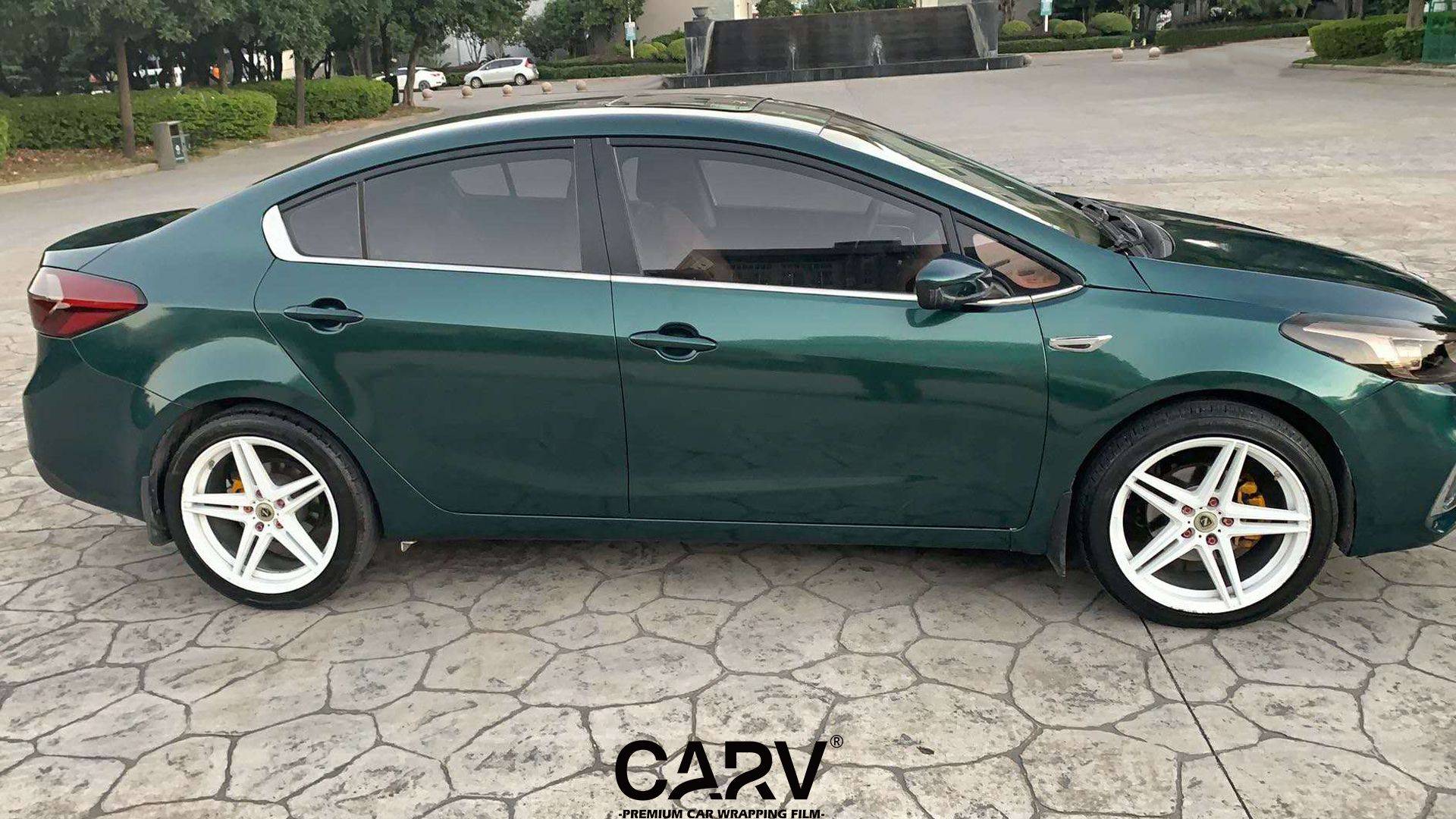 超亮重金属玉绿 2117g 起亚k3