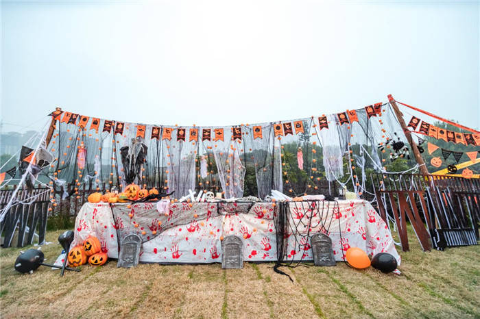 一起"哈啰喂",西安汉乐府酒店打造精彩万圣节主题派对_手机搜狐网