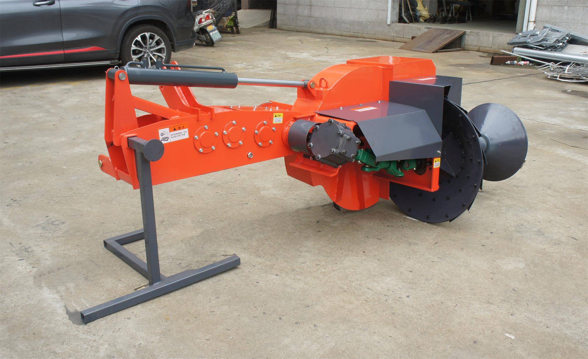 拖拉机悬挂水田单边筑埂机