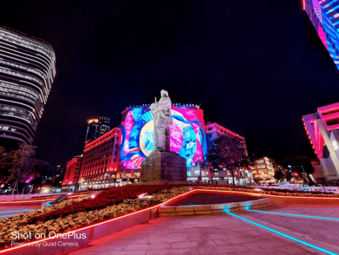 用一加8t,带你欣赏广州北京路的日与夜