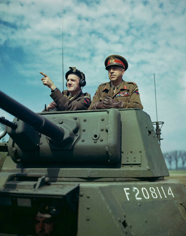 历史老照片加拿大军人在第二次世界大战