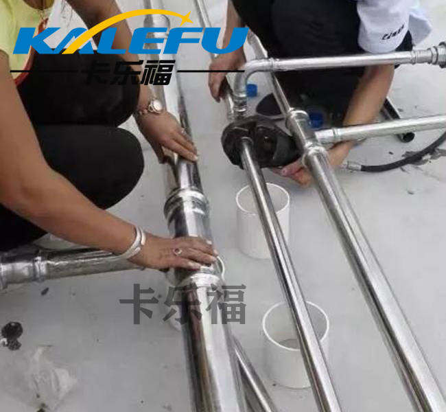 316不锈钢给水管dn20卡压施工顺序